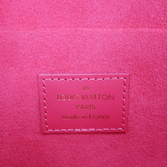 Louis Vuitton  Felicie Pochette Easter Bunny Epi Leather Crossbody Bag Red - Picture 14 of 15